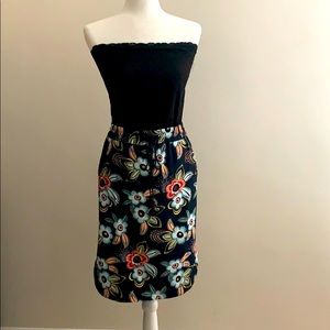 Flower print, midi skirt